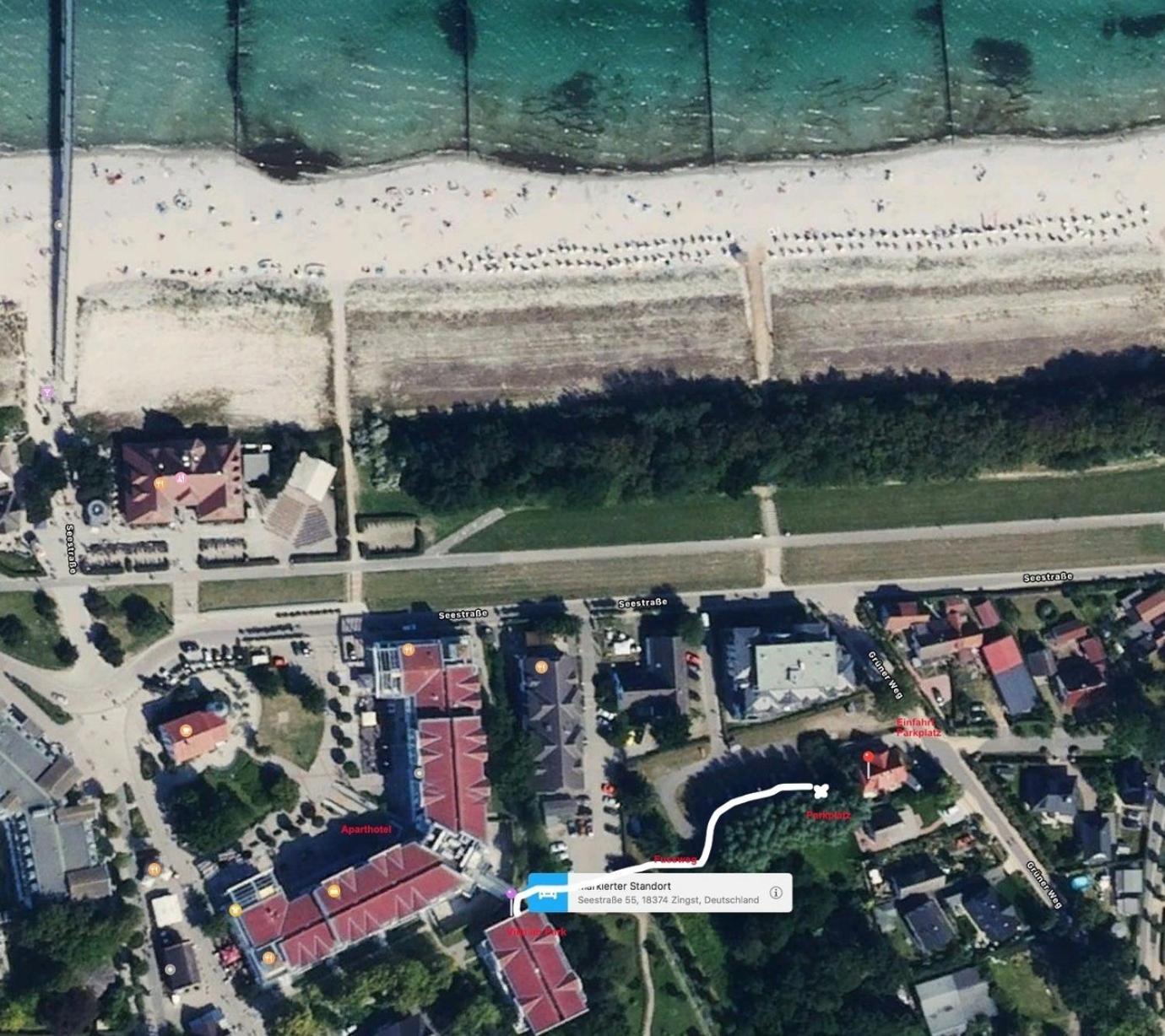 Am Kurhaus 508 - Ostsee-Lug, Pp Am Bernsteinhaus Zingst Eksteriør billede